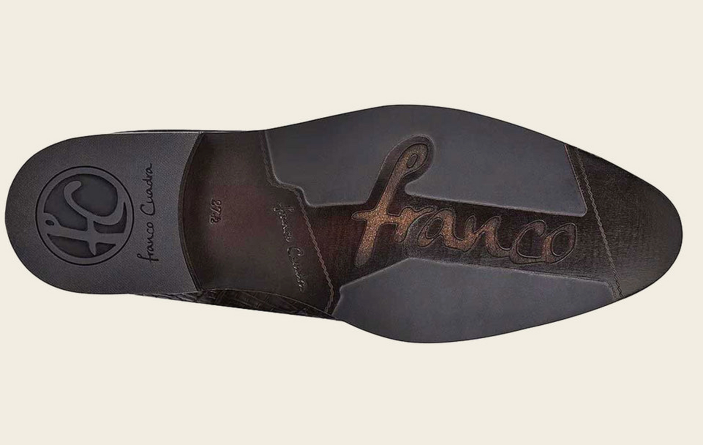 Franco Cuadra Mens Caimán Low Shaft Dress Boot - Brown