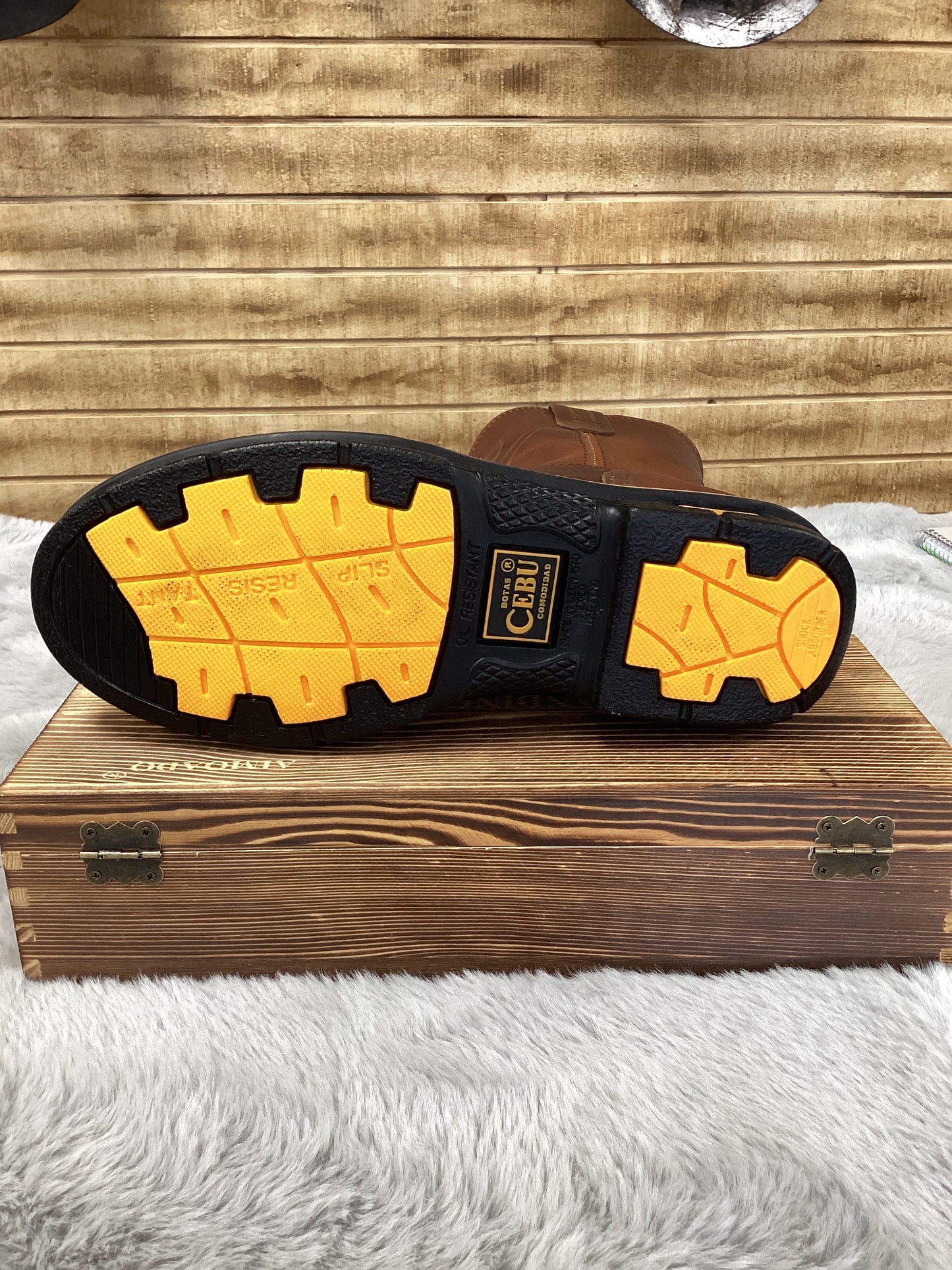 Cebu MAX Work boot (Honey)