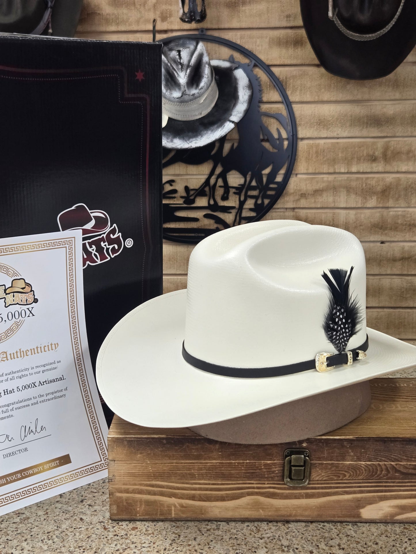 Tennessee Hats 5000x Fantasma - Ivory