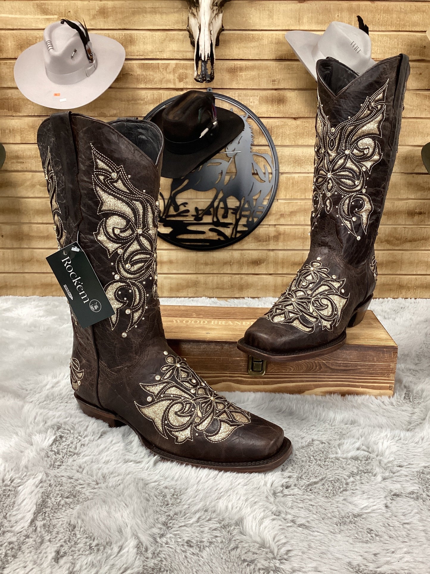 Rockem Womens Boot Miranda (Cedro/Tabasco)