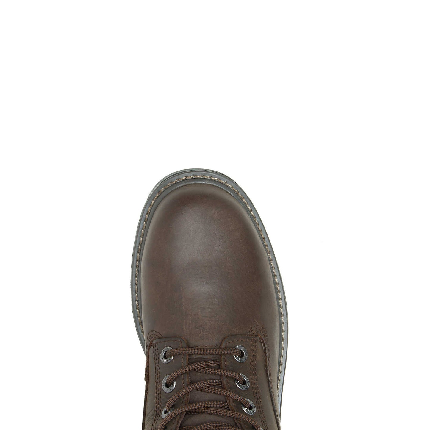 Wolverine Mens Floorhand Waterproof 6" Work Boot - Dark Brown