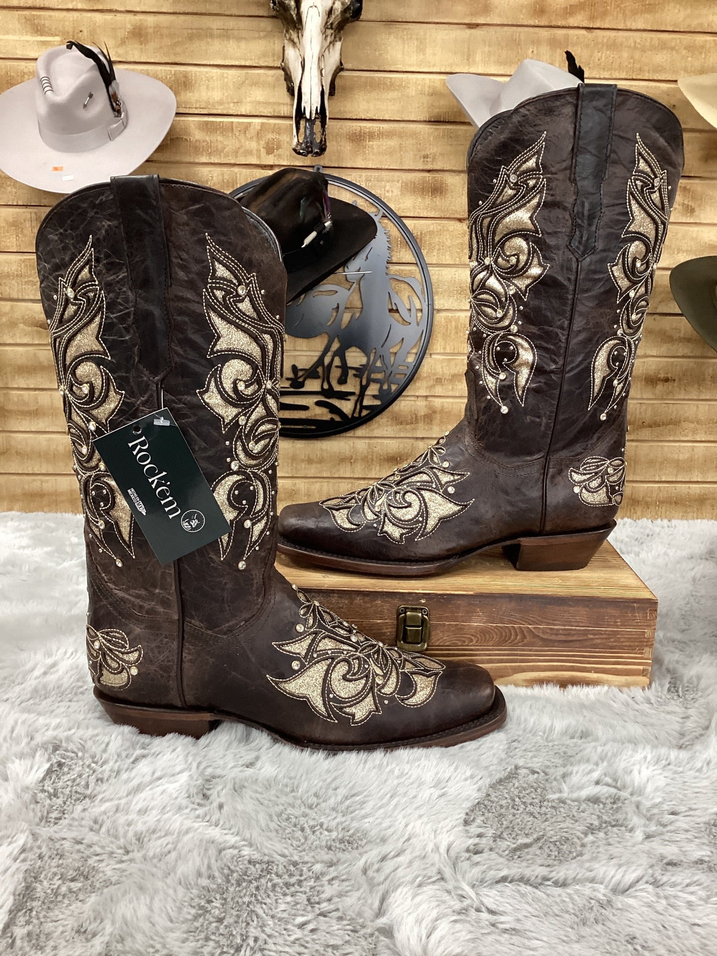 Rockem Womens Boot Miranda (Cedro/Tabasco)