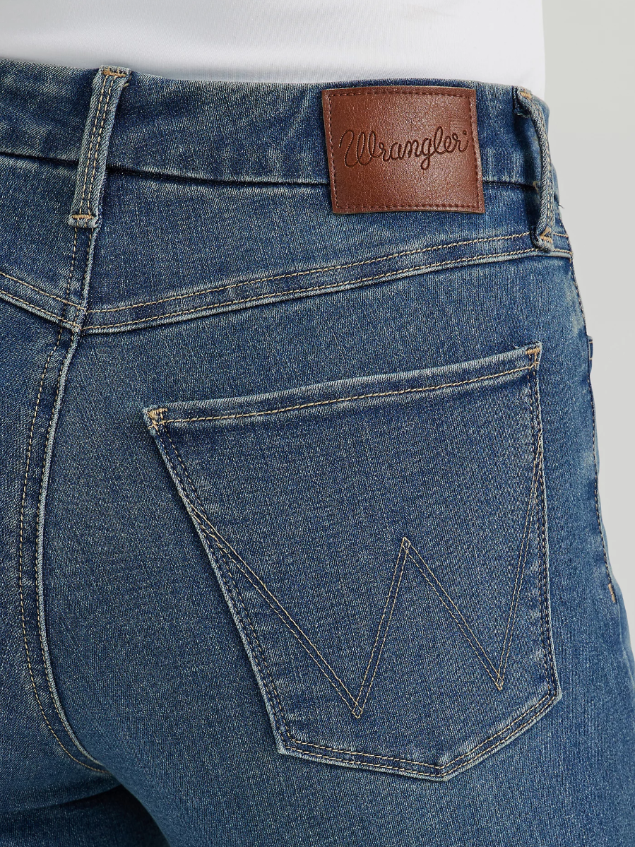 Wrangler Womens Bespoke High Rise Bootcut Jean - Ada