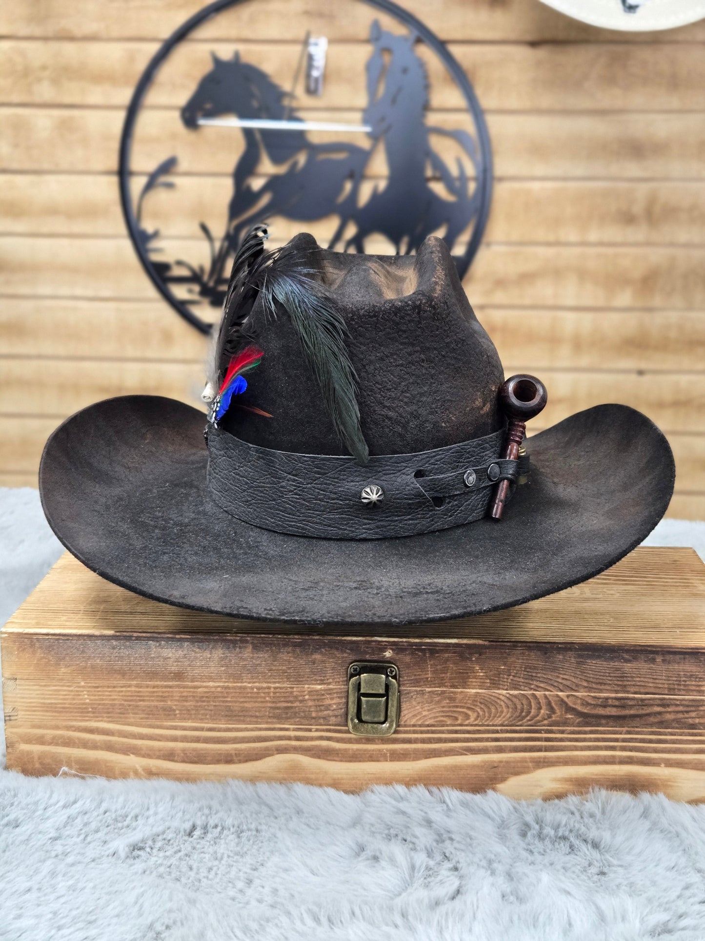 Stone Vintage 'El Jinete' Wool Felt Hat