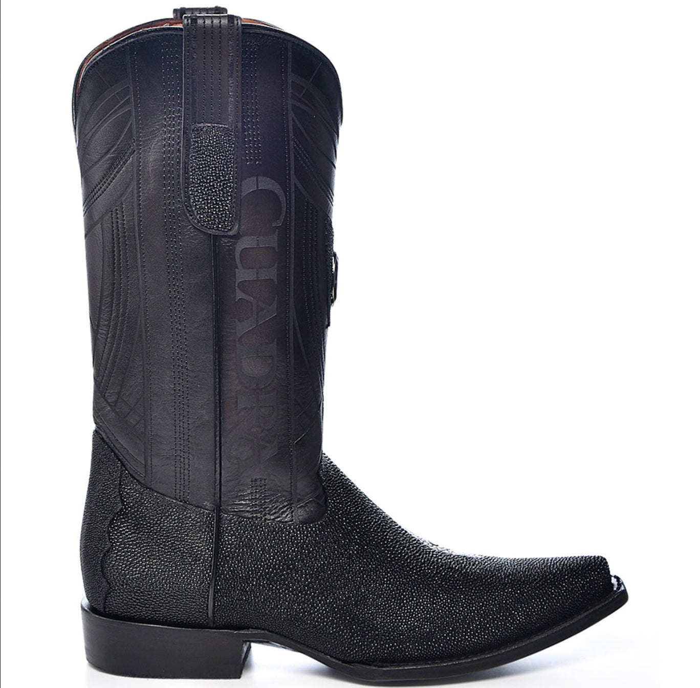 Cuadra Mens Stingray Boot Snip Toe -Black CU844