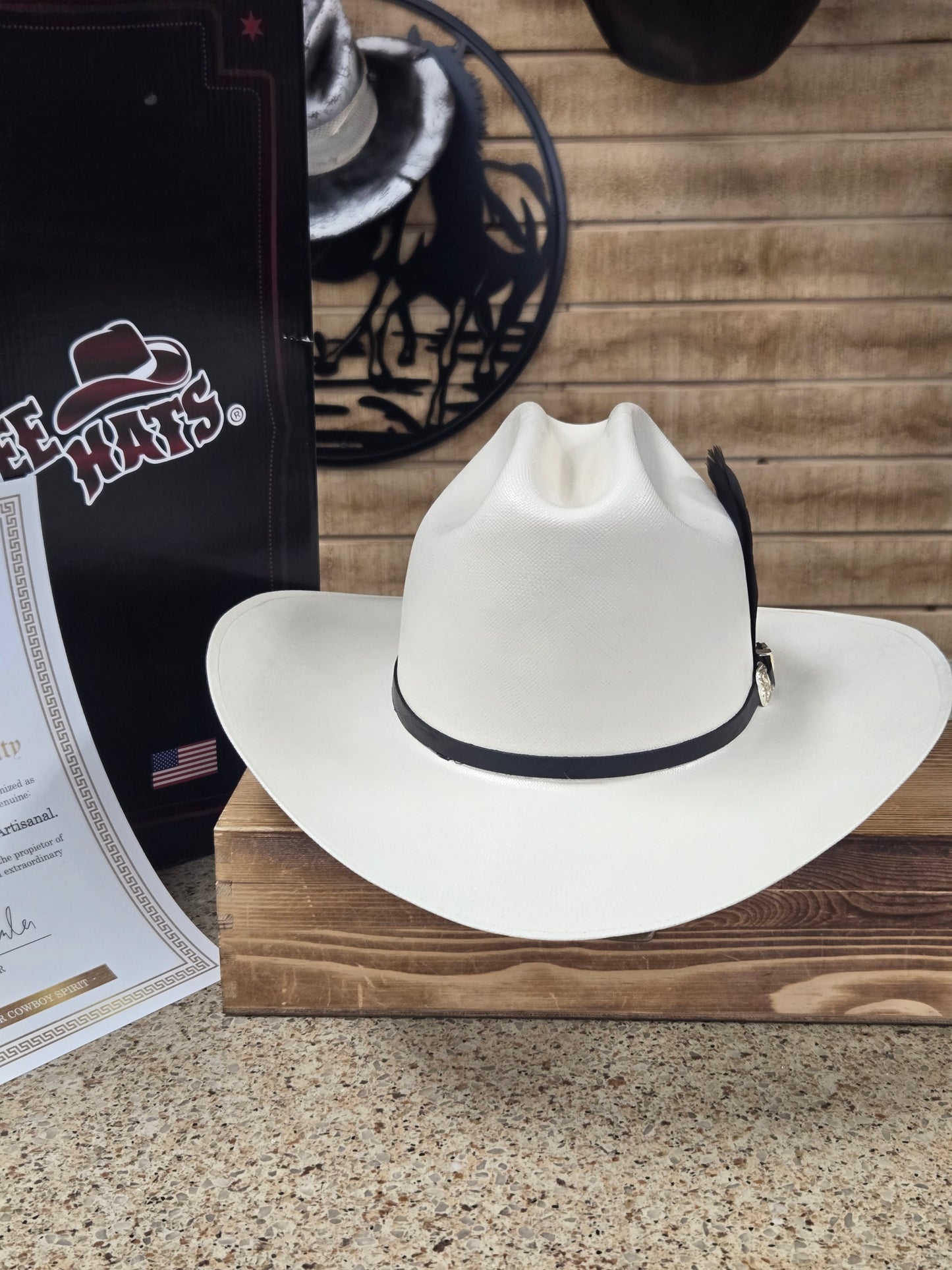 Tennessee Hats 10,000X Fantasma - Ivory