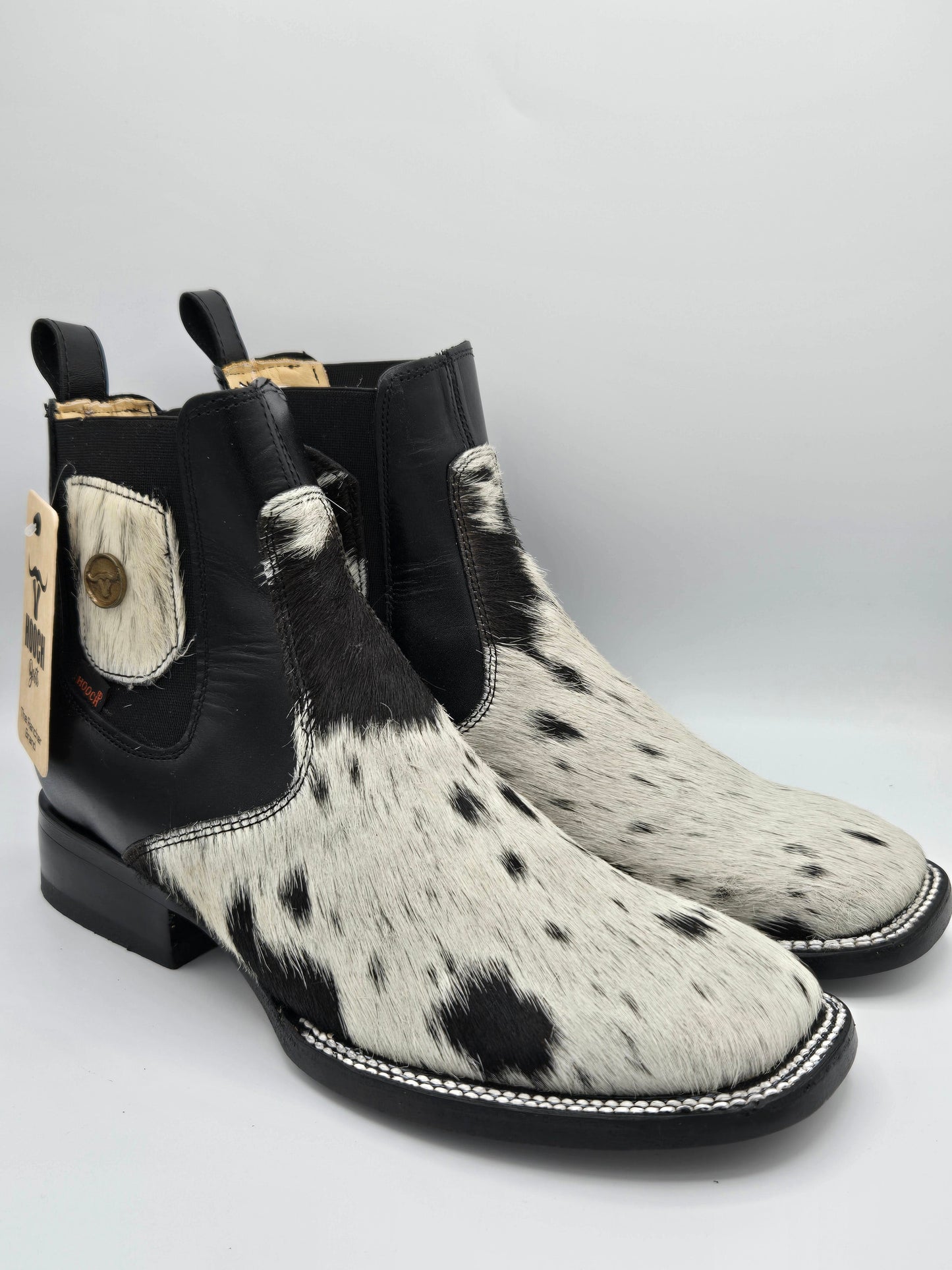 Hooch Mens Cowhide Ankle Boots