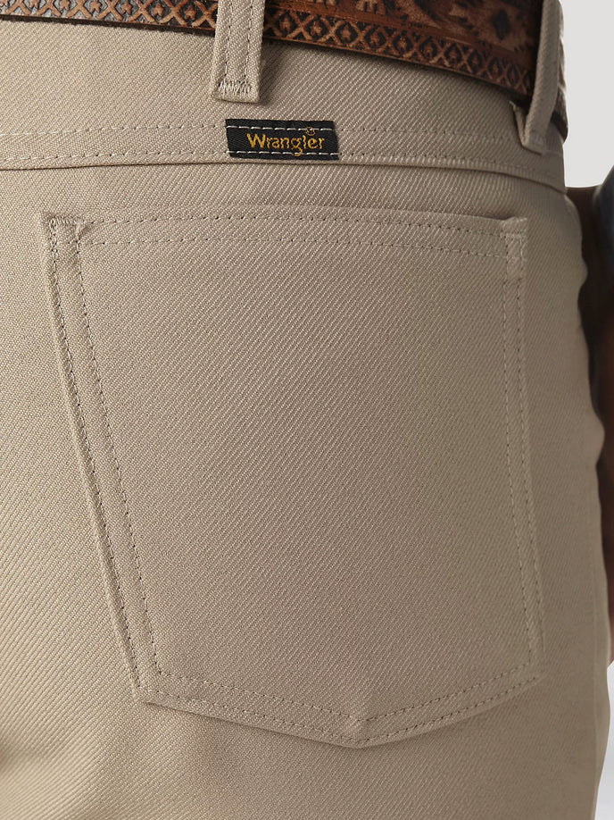 Wrangler Mens Wrancher Dress Jeans (Khaki)