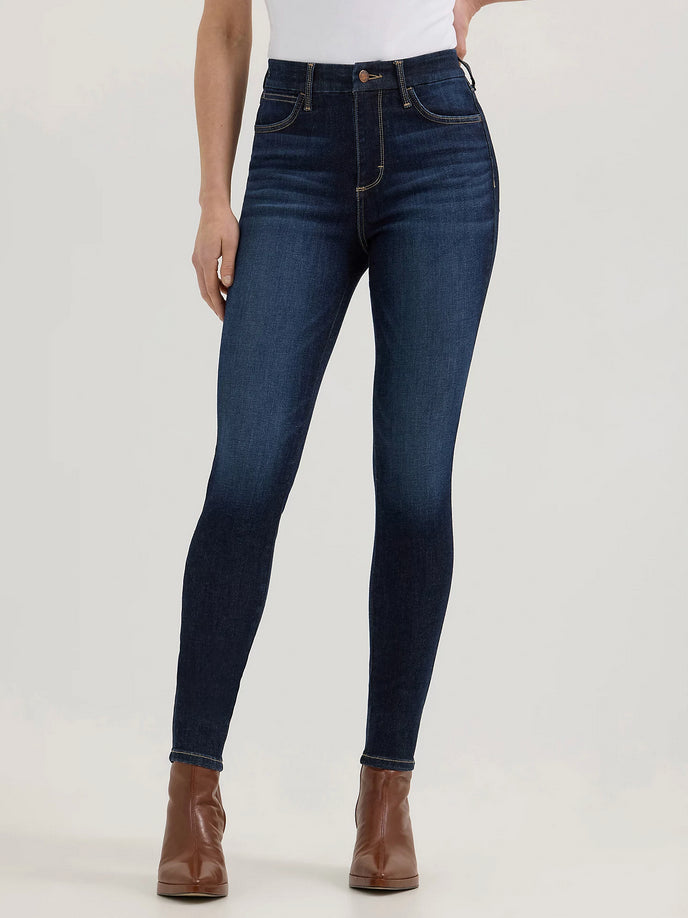 Wrangler Womens Bespoke High Rise Skinny Jeans - Rae
