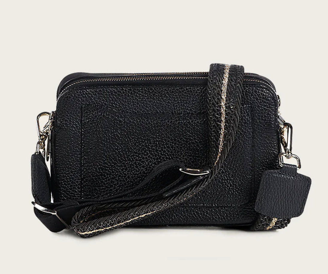 Cuadra Womens Stingray w/ Crystals Handbag