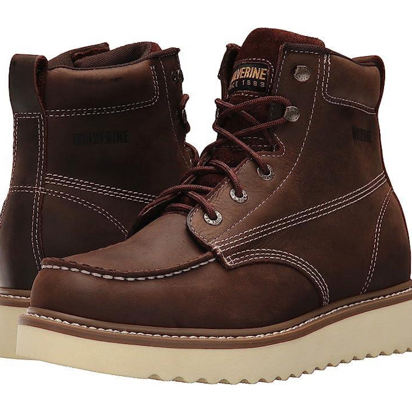 Wolverine Loader 6 Wedge Work Boot - Brown