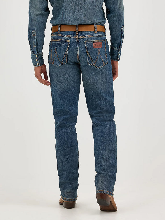 Wrangler Mens Retro Slim Straight Jeans (Bozeman)
