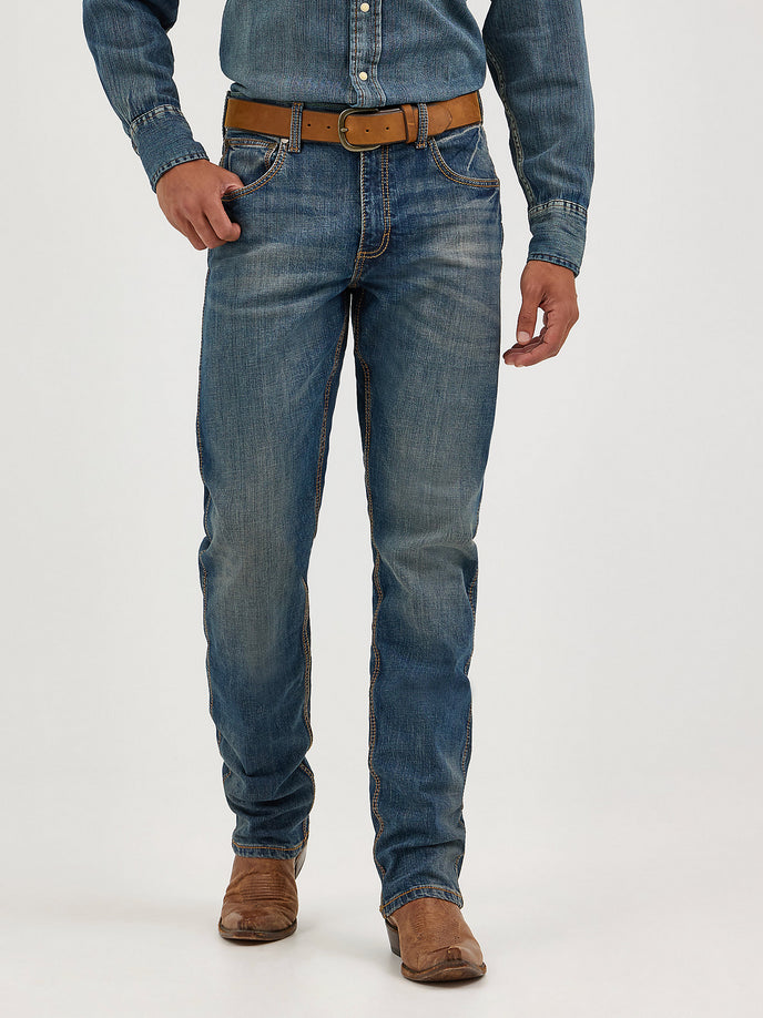 Wrangler Mens Retro Slim Straight Jeans (Bozeman)
