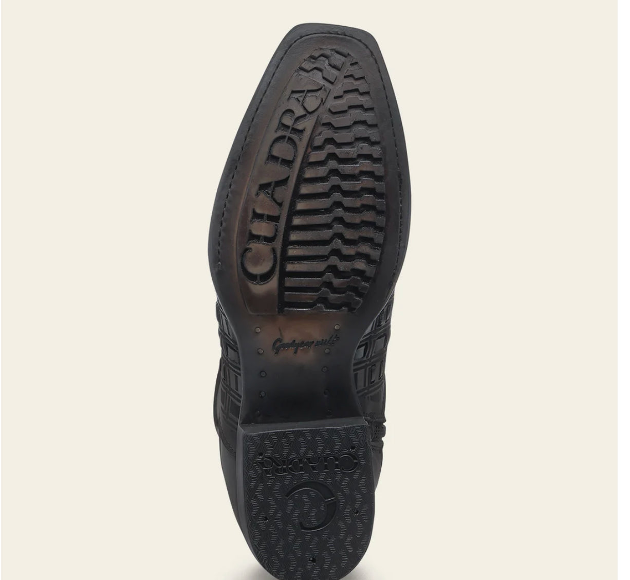 Cuadra Mens Bovine Woven Urban Low Shaft Boot -Chocolate
