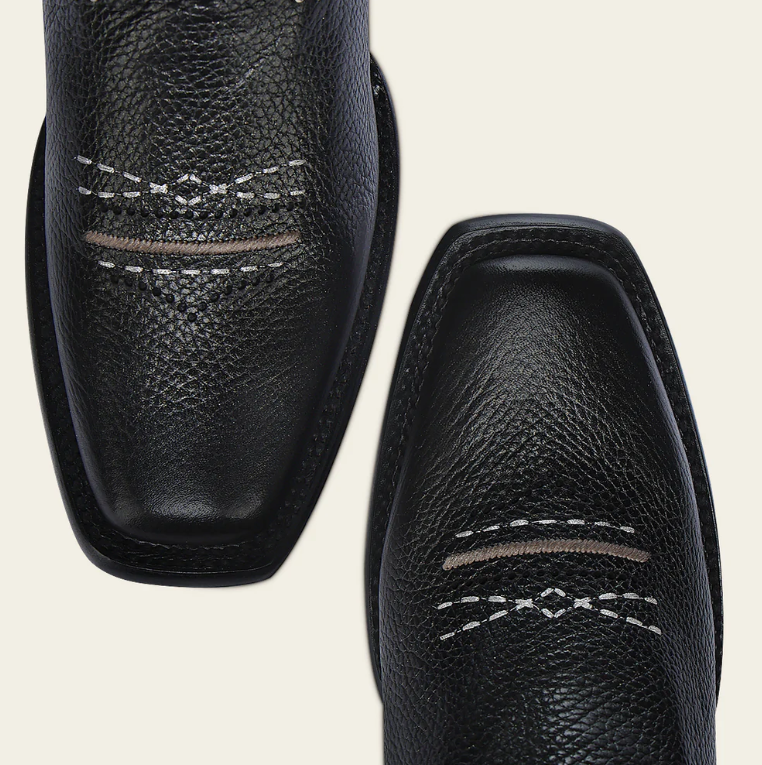 Cuadra Womens Embroidered and Studded Rodeo Boots