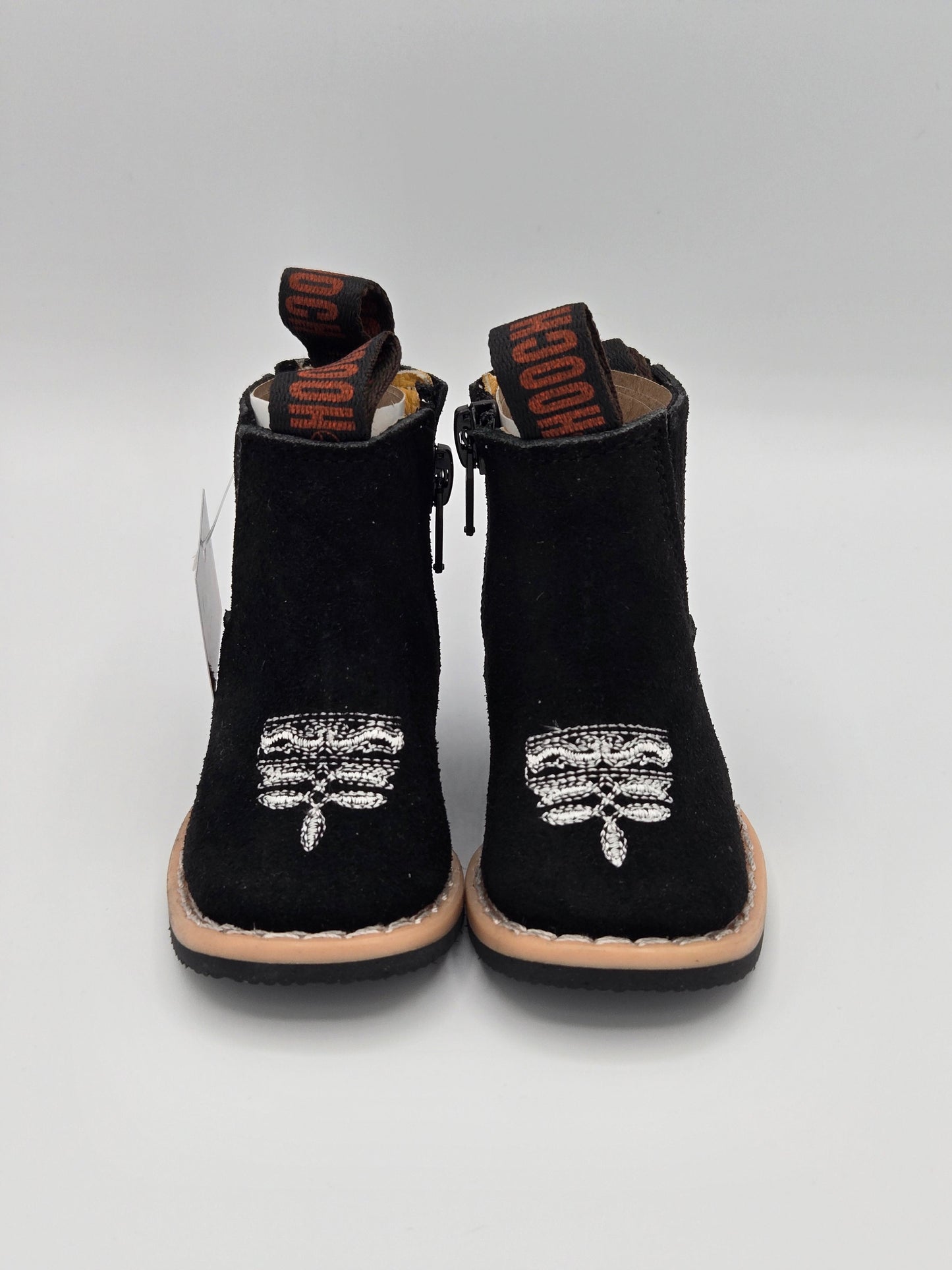 Hooch Baby Suede Boots – Black | The Rancher Brand