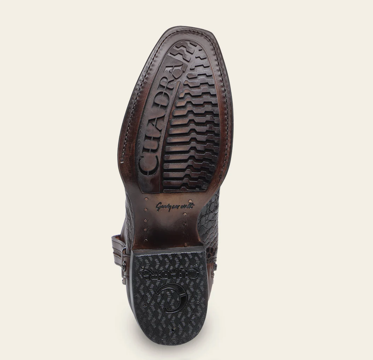 Cuadra Mens Urban Caiman Ankle Boot - Honey