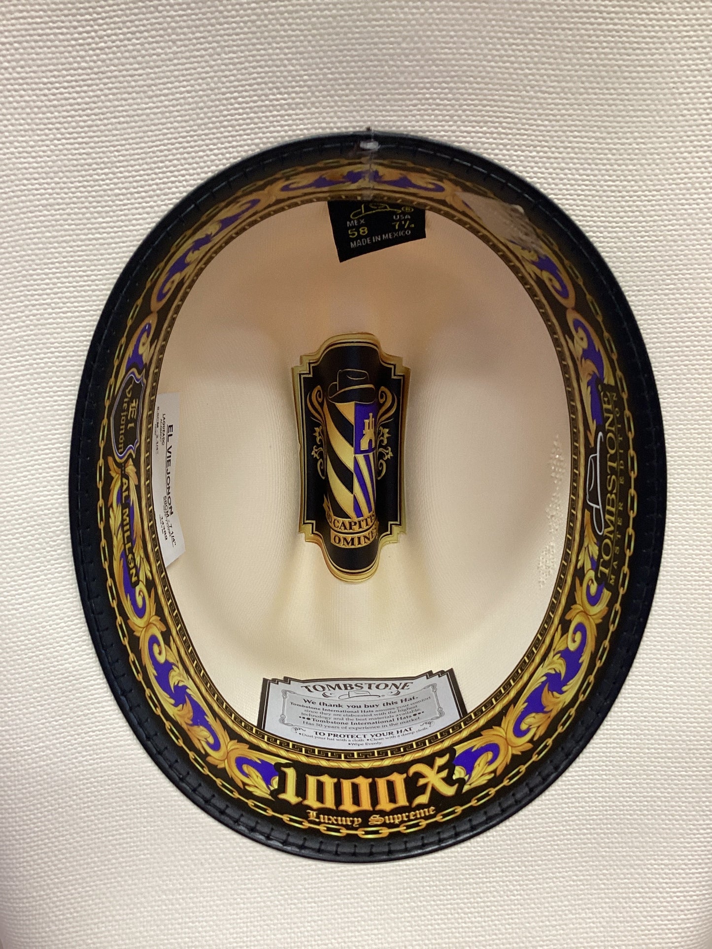 Tombstone 1000x El Viejon Telar Western Hat