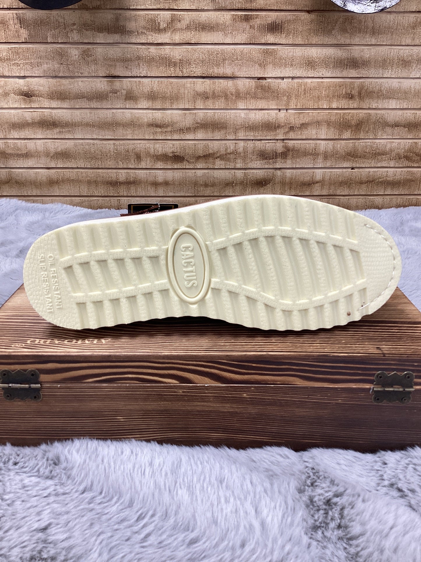 Cactus Mens Wellington Work Boot - Shedron 7811