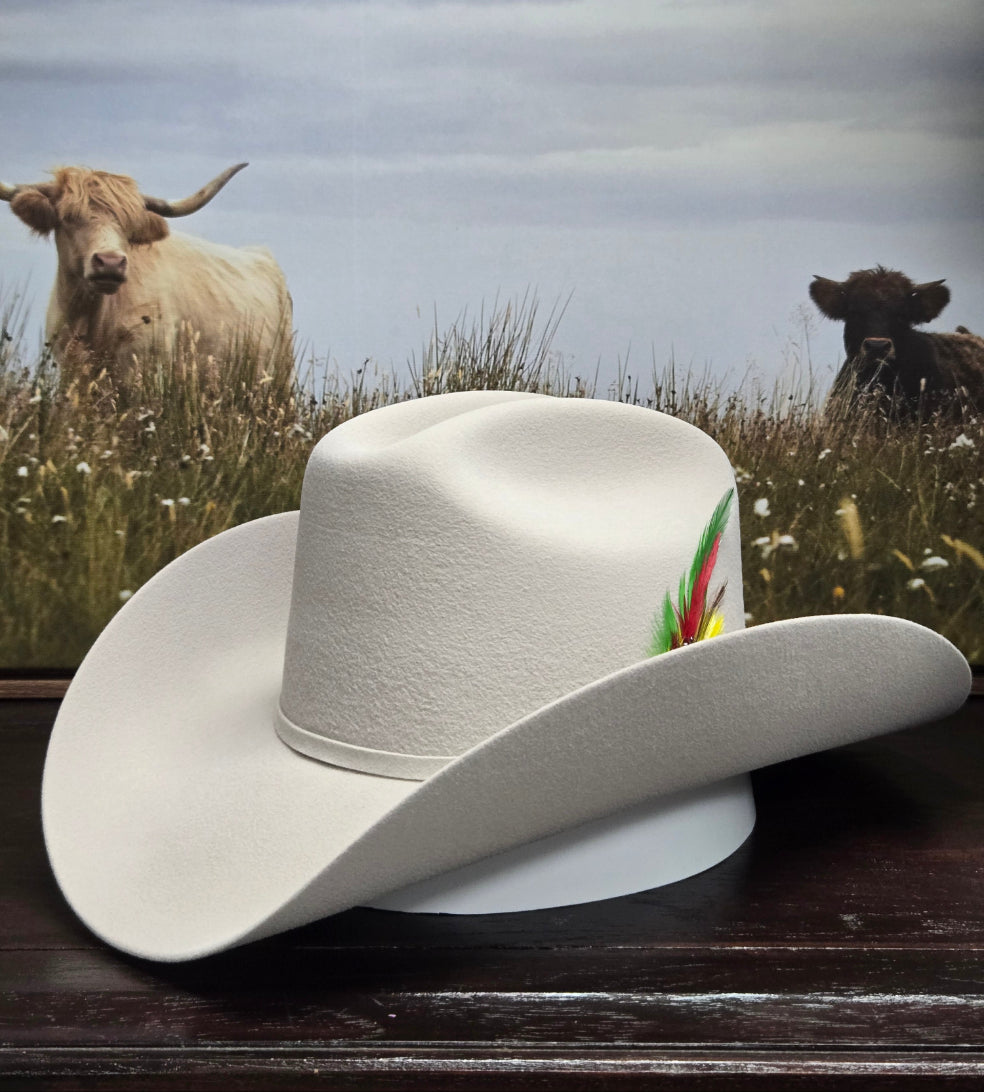 Potrero 30x Marlboro Felt Hat - Black, Beige, Choco, Grey