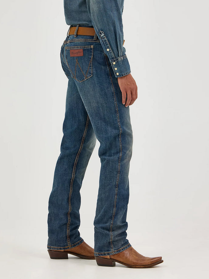 Wrangler Mens Retro Slim Straight Jeans (Bozeman)