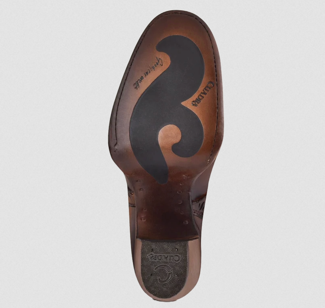 Cuadra Womens Crystal Leather Booties - Mocha