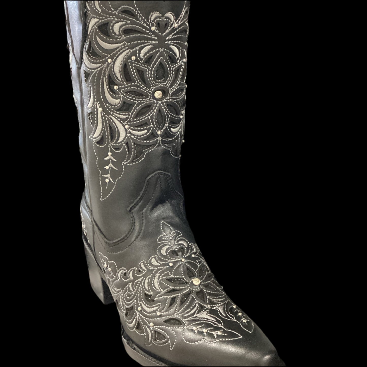Rockem WomenS Boot Country Waxy Retro (Black)