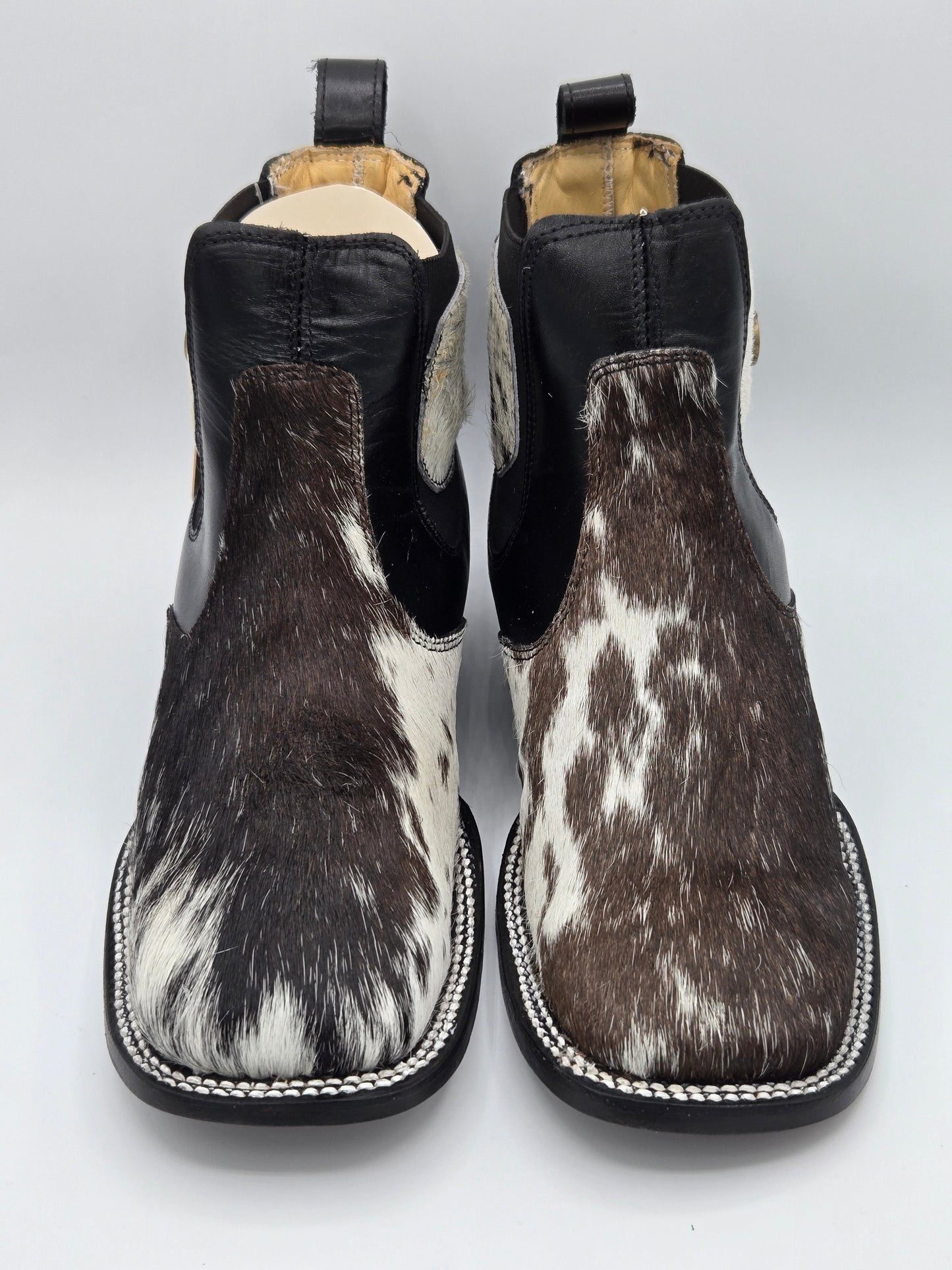 Hooch Mens Cowhide Ankle Boots