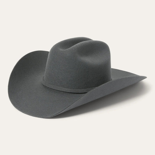 Stetson 4X Masón Felt Hat - Granite Grey