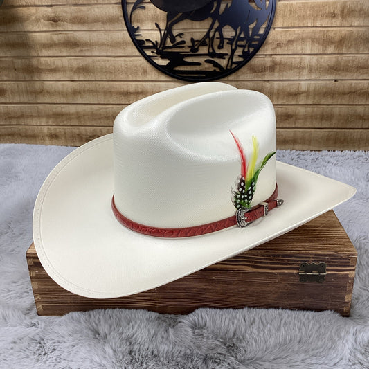 Cuernos Chuecos 150x Ranchera Shantung Hat