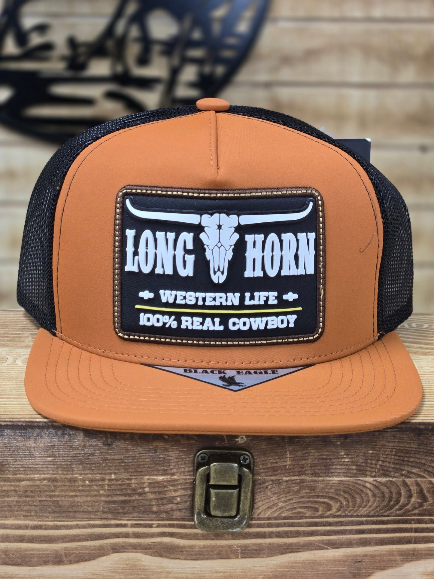 Black Eagle Long Horn Cap