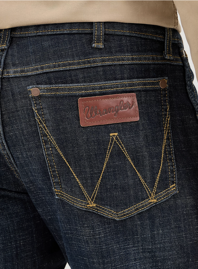 Wrangler Mens Retro Slim Fit Bootcut Jean - Dax