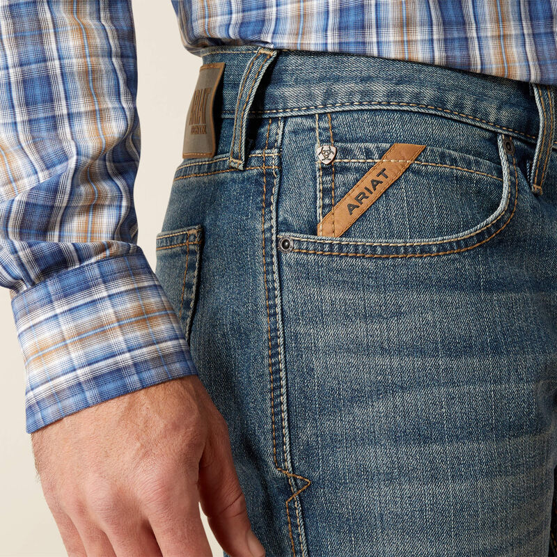 Ariat Mens M7 Slim Jed Straight Leg Jean - Tulsa