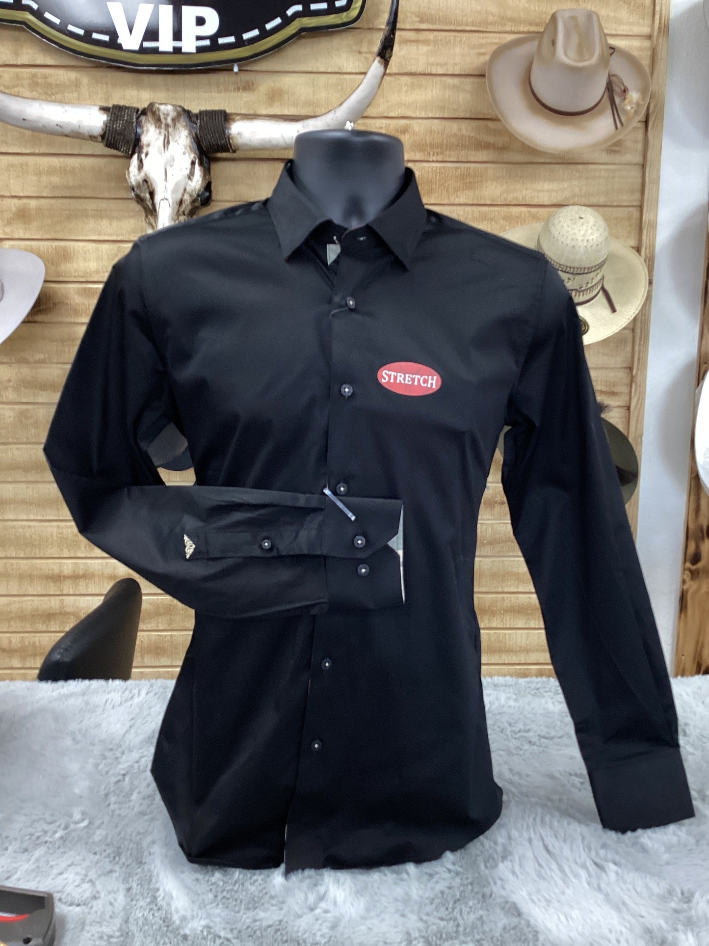 Platini Mens Shirt (Black)