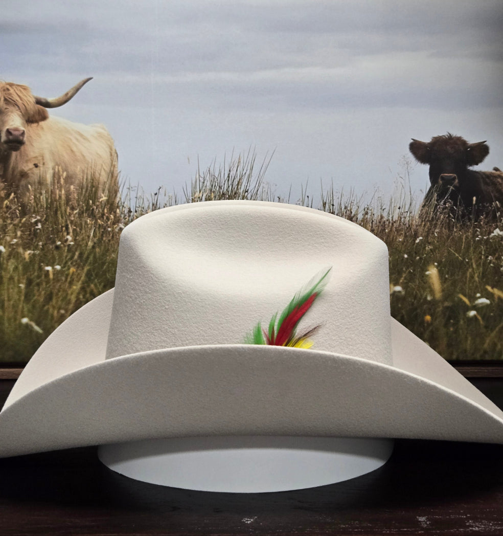 Potrero 30x Marlboro Felt Hat - Black, Beige, Choco, Grey