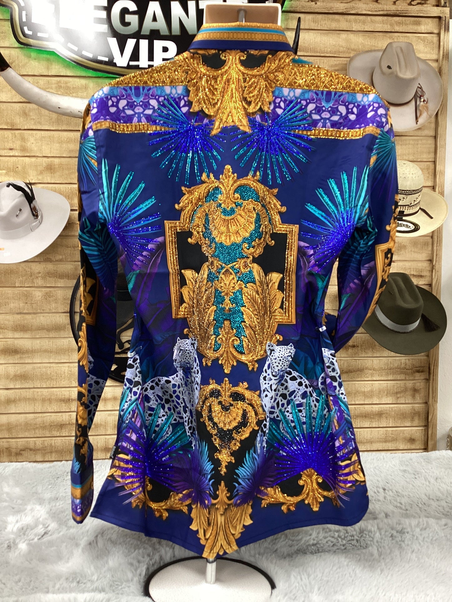 Barabas Mens The Rage Jeweled Shirt