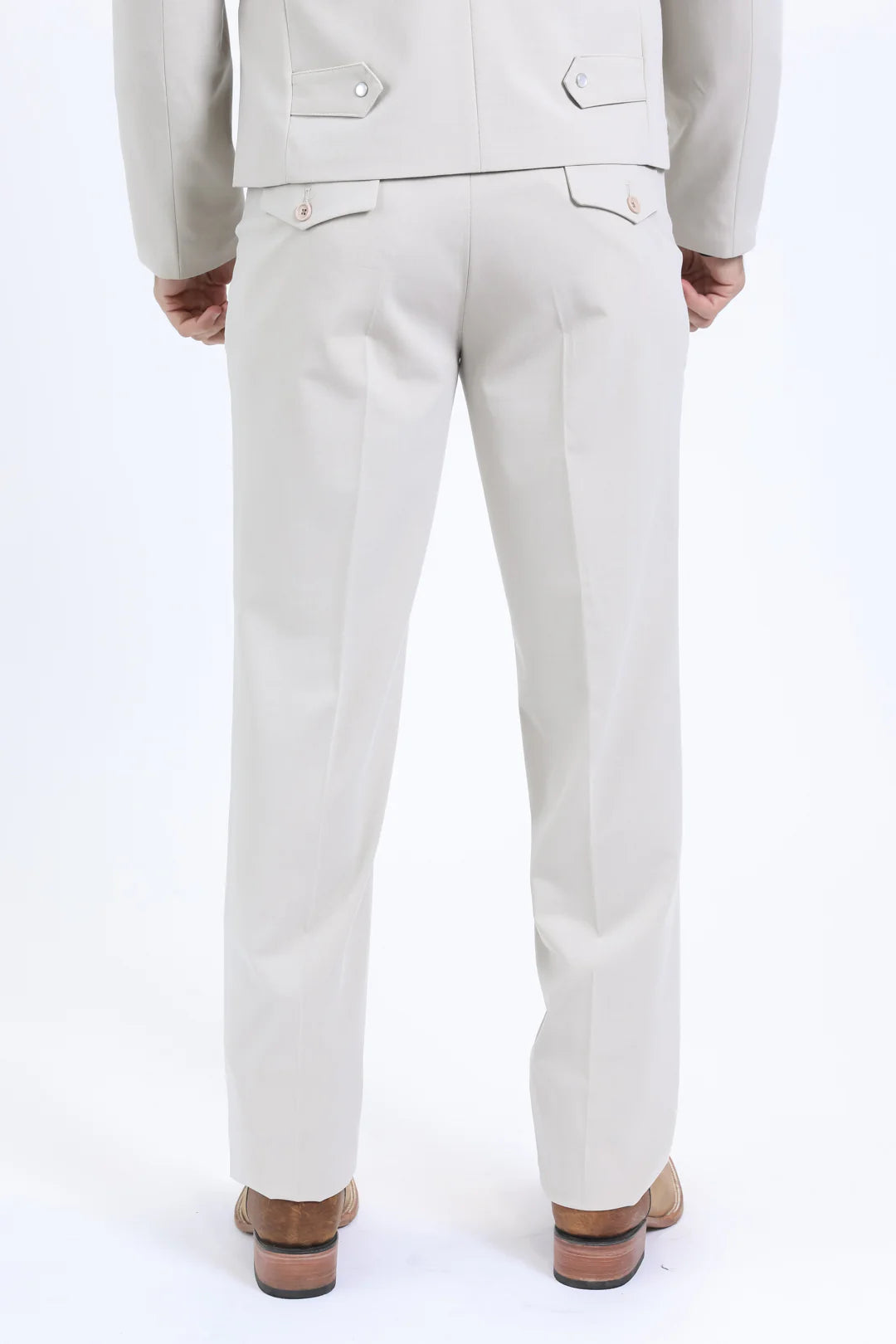 Platini Mens Western Sport Suit Set - White