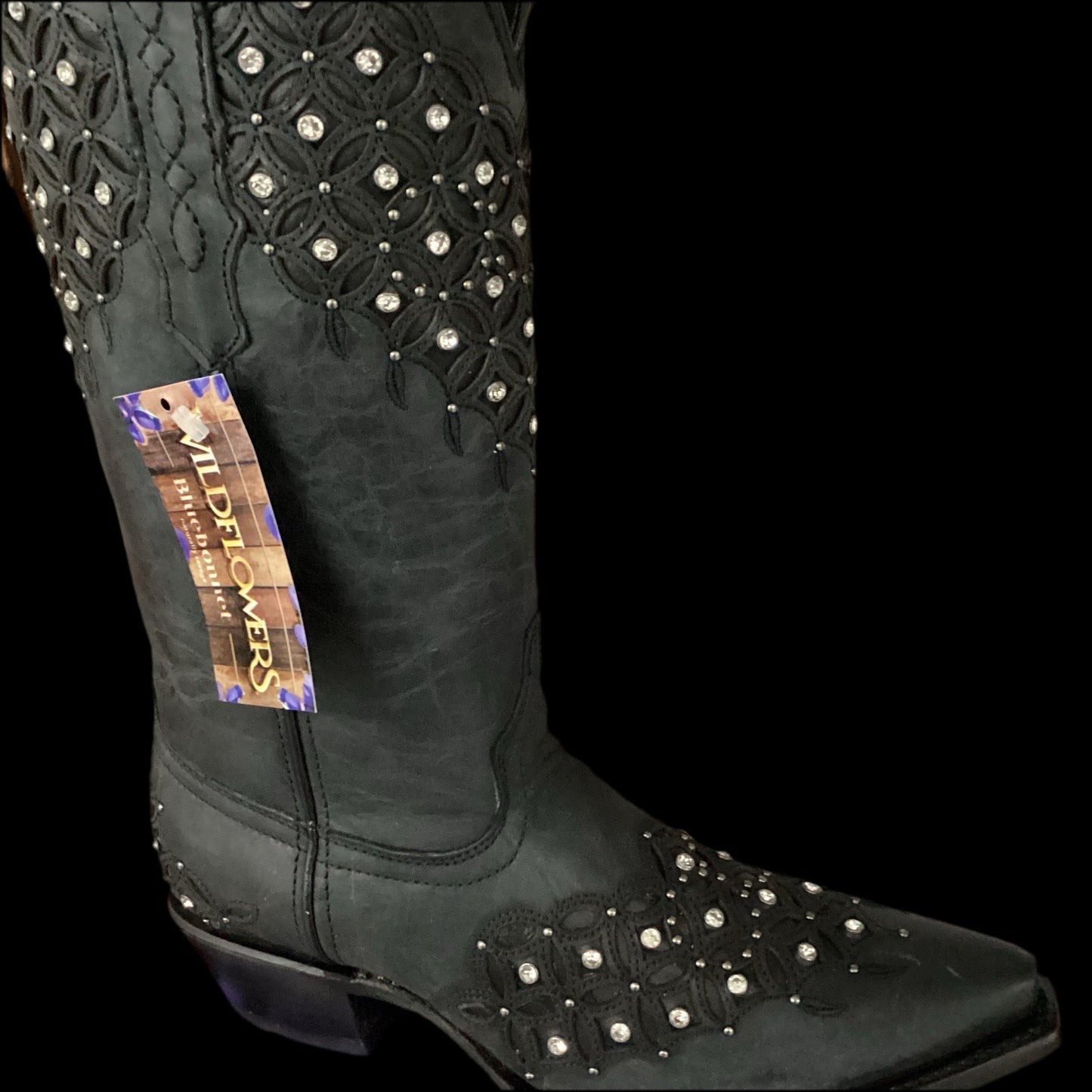WildFlower WomenS Boot Siberia Retro Cristal (Black)