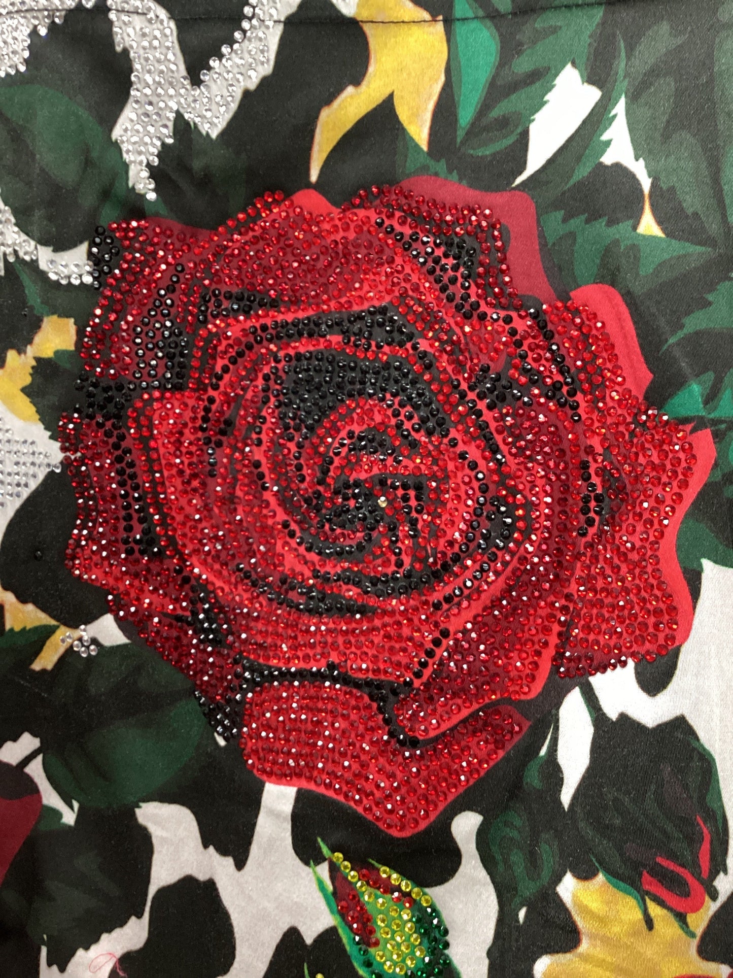 Barabas Mens Shirt Roses and Thorns