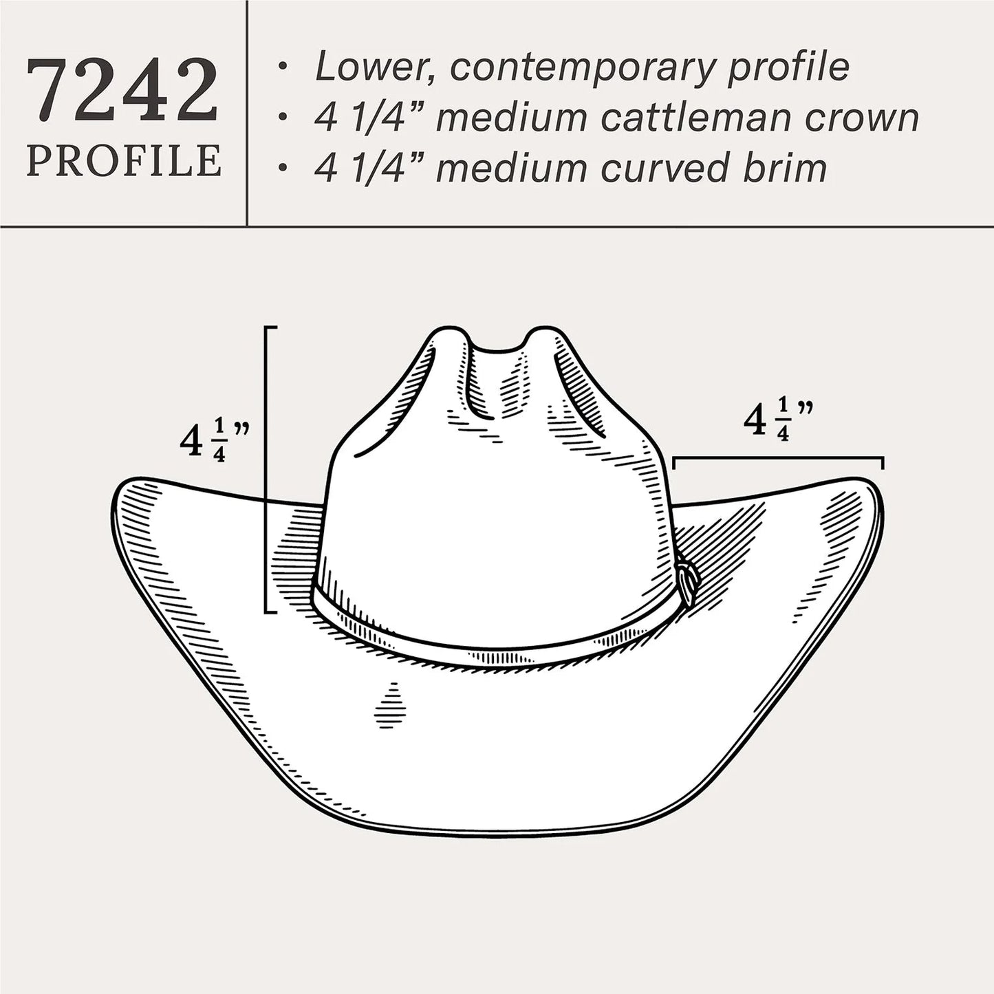Stetson 4X Masón Felt Hat - Granite Grey