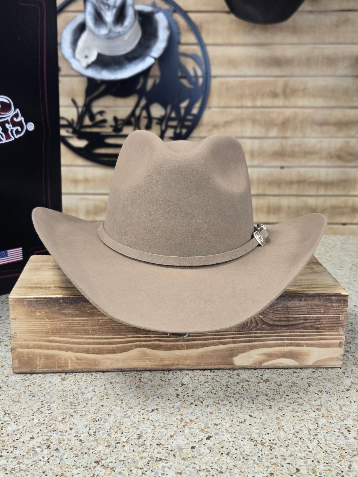 Tennessee Hats 6X Indiana Alta Wool Felt Hat- Fawn