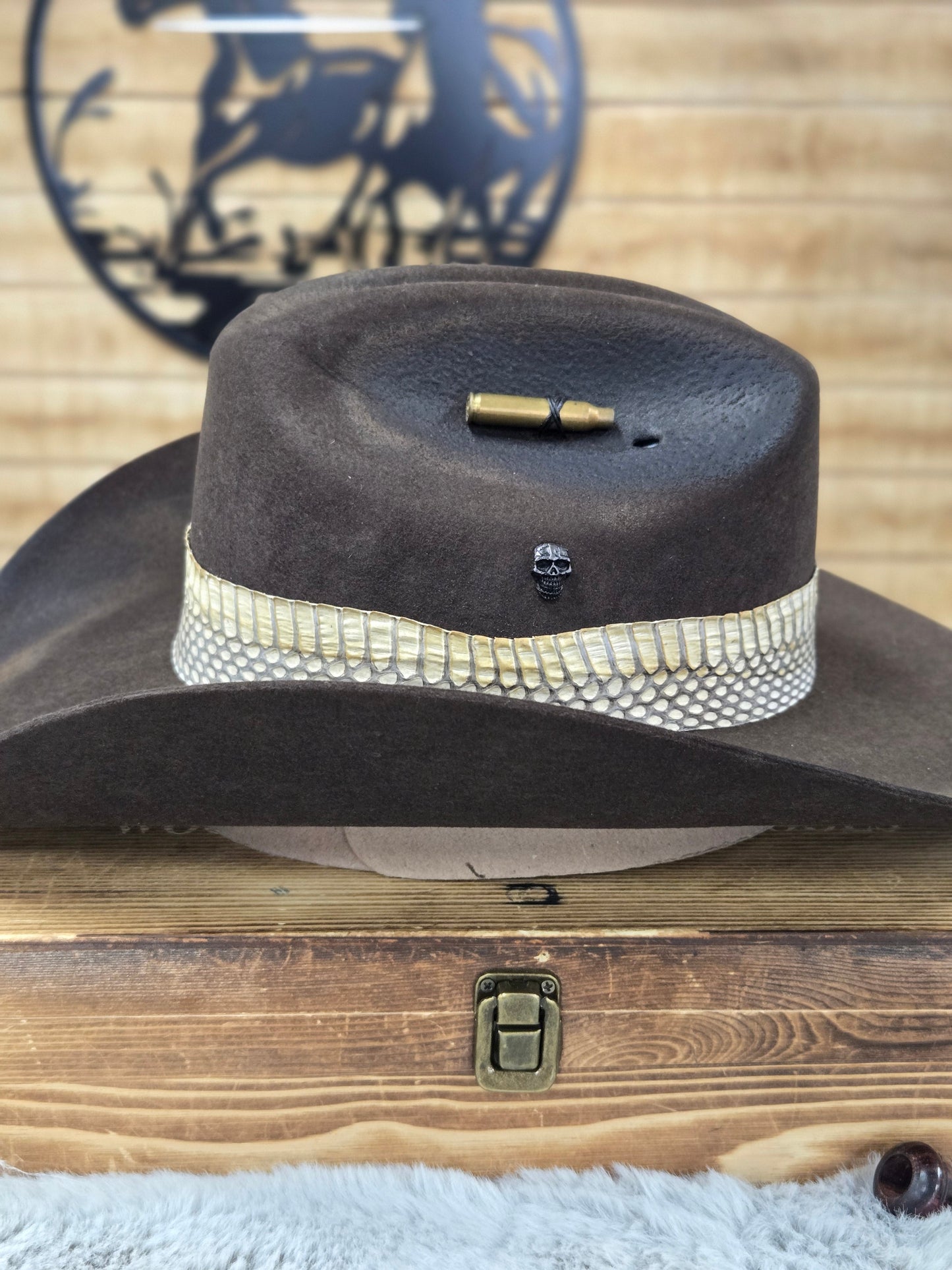 Stone Vintage 'Pistolero' Wool Felt