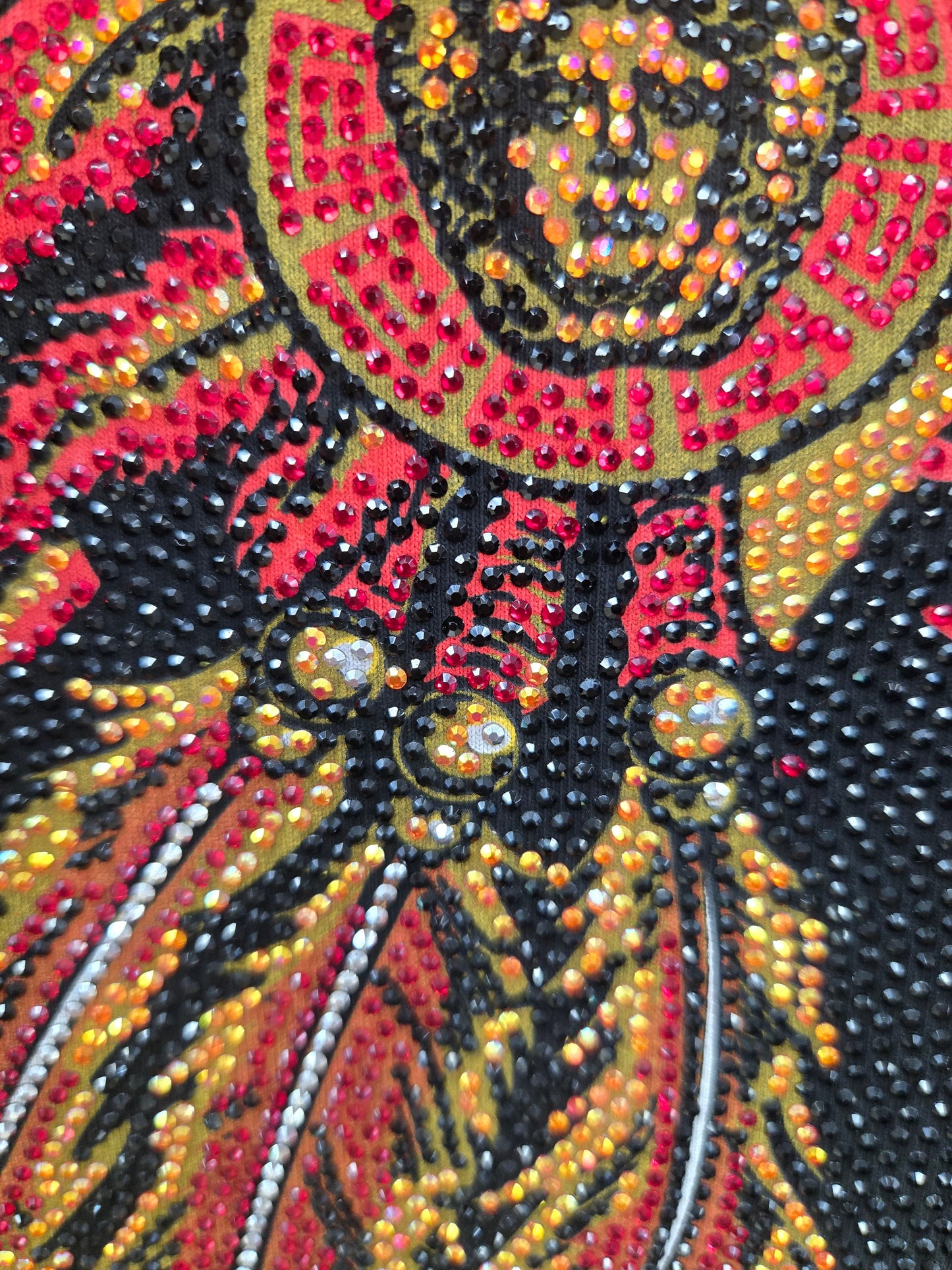 Mens Chief Slim Fit Rhinestone TShirt