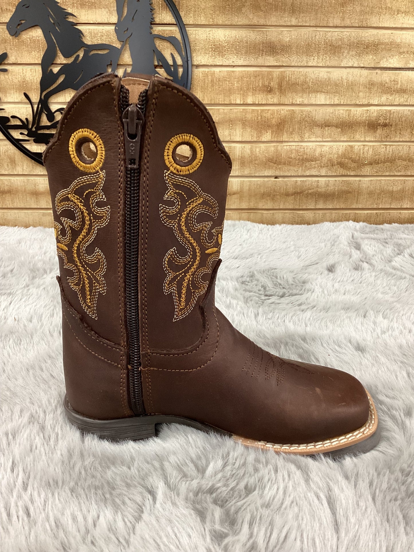 Black Stone Kids Boot Crazy Denver West (Brown) DV200