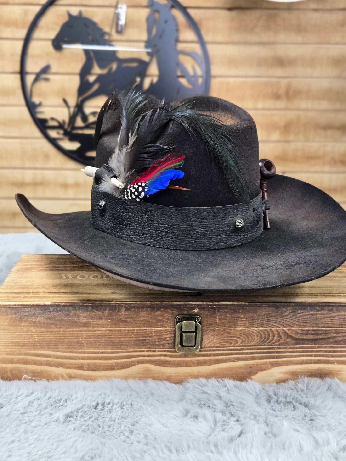 Stone Vintage 'El Jinete' Wool Felt Hat