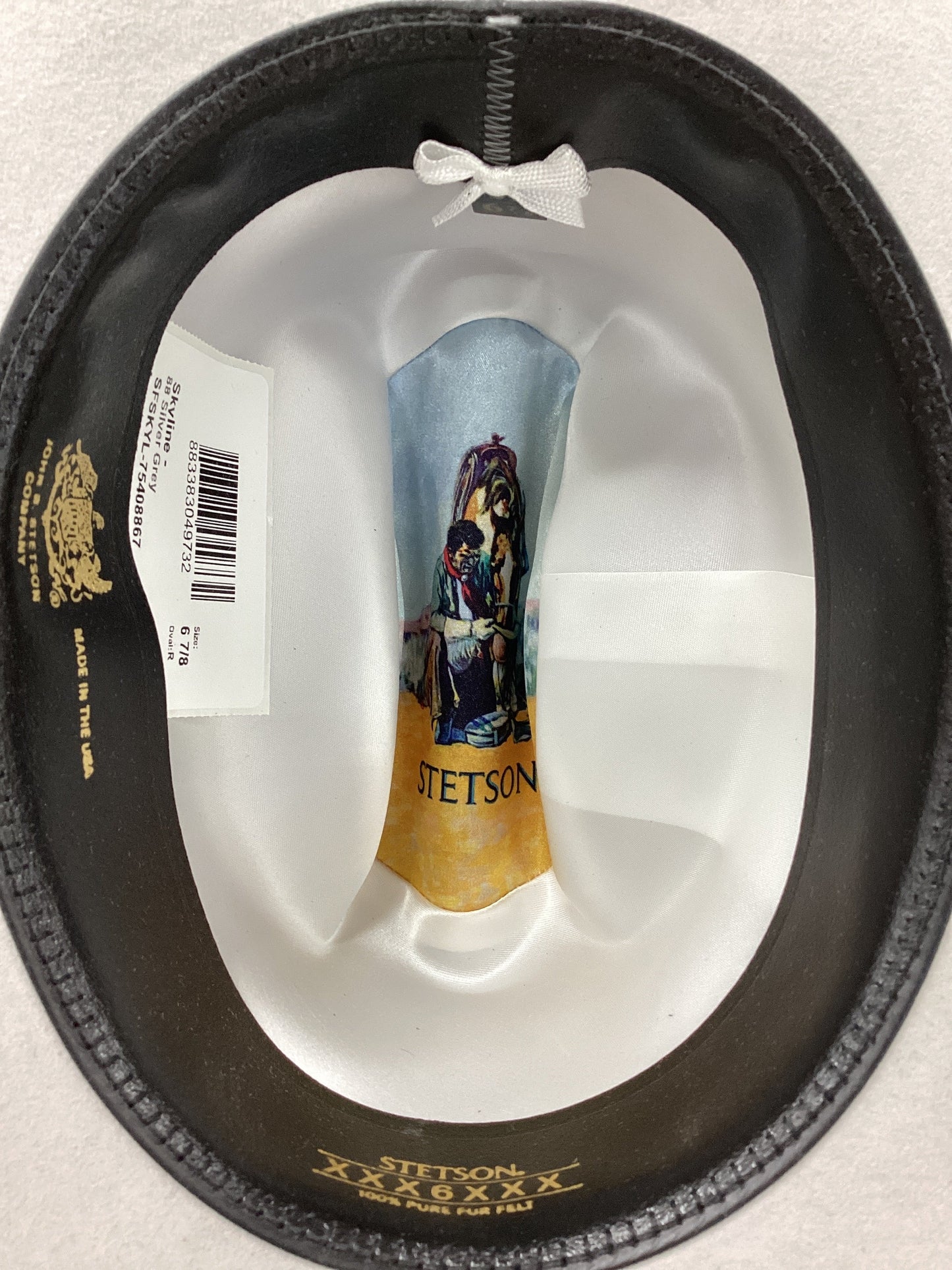 Stetson 6x Skyline Felt Hat -Silver Grey