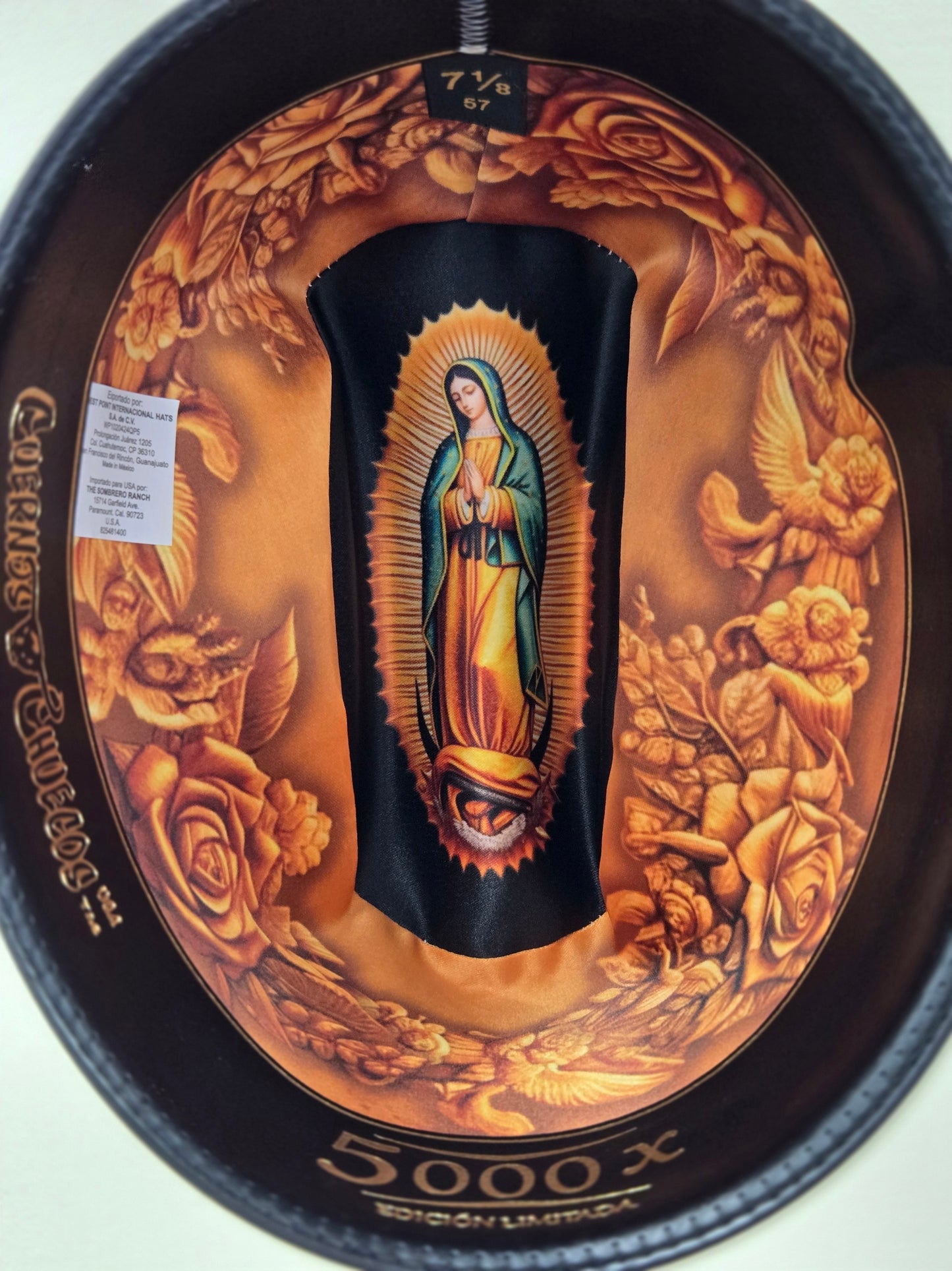 Cuernos Chuecos 5000x Johnson Virgen De Guadalupe Master Telar