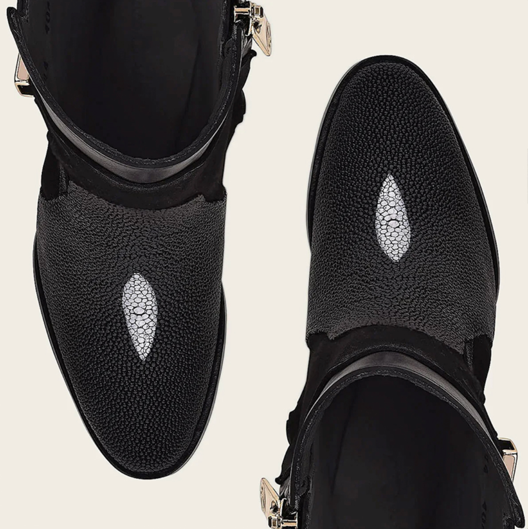 Franco Cuadra Womens Stingray Bootie - Black