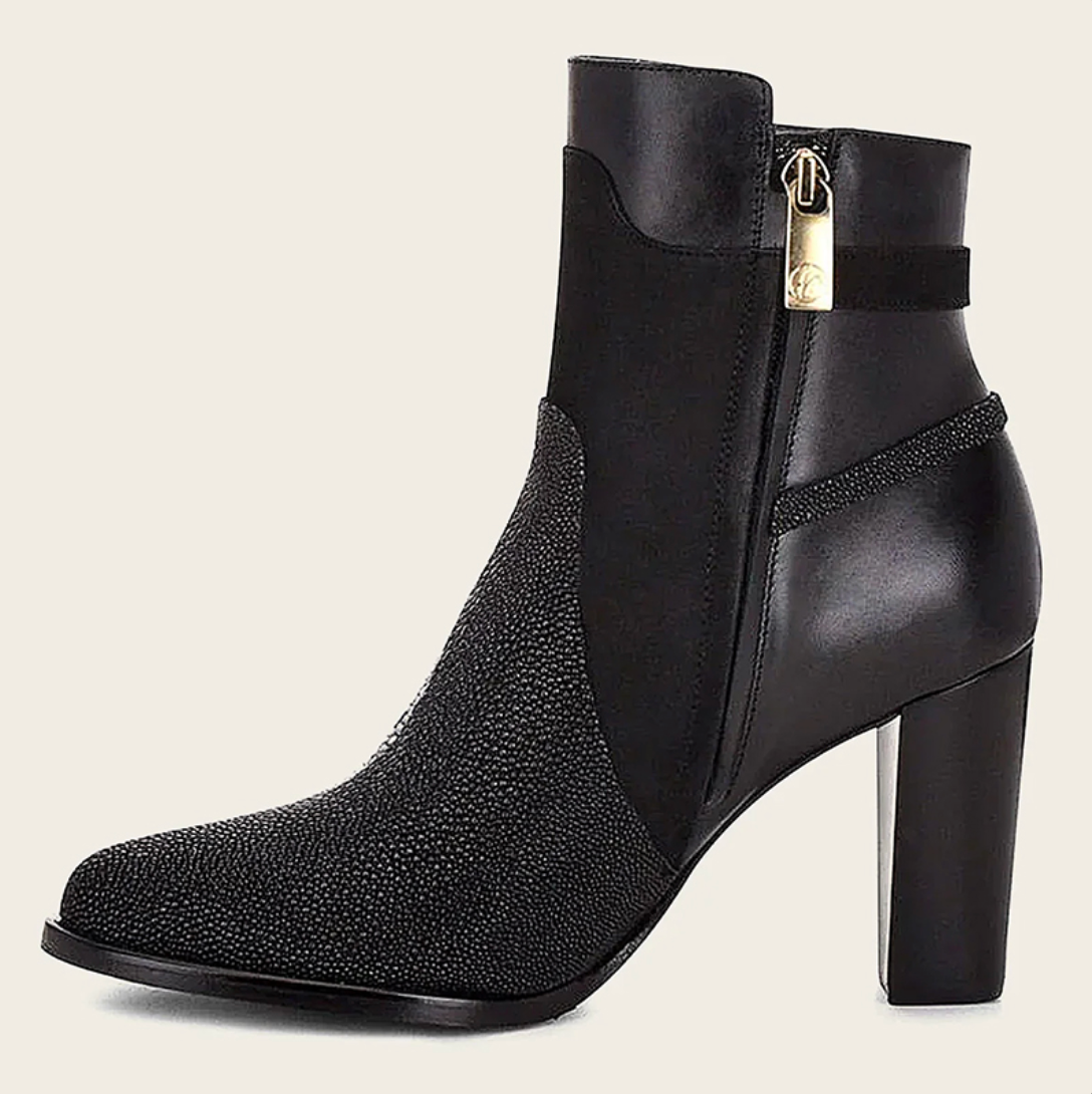Franco Cuadra Womens Stingray Bootie - Black