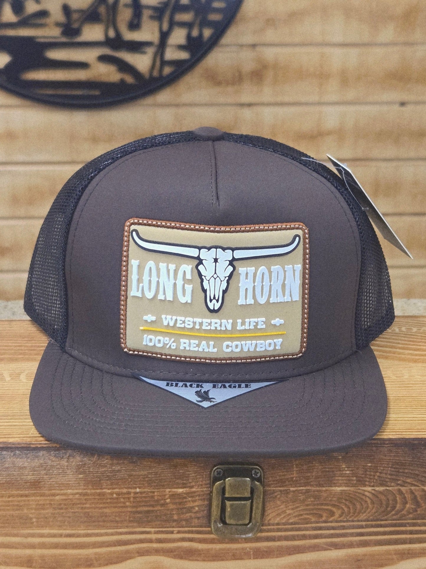 Black Eagle Long Horn Cap